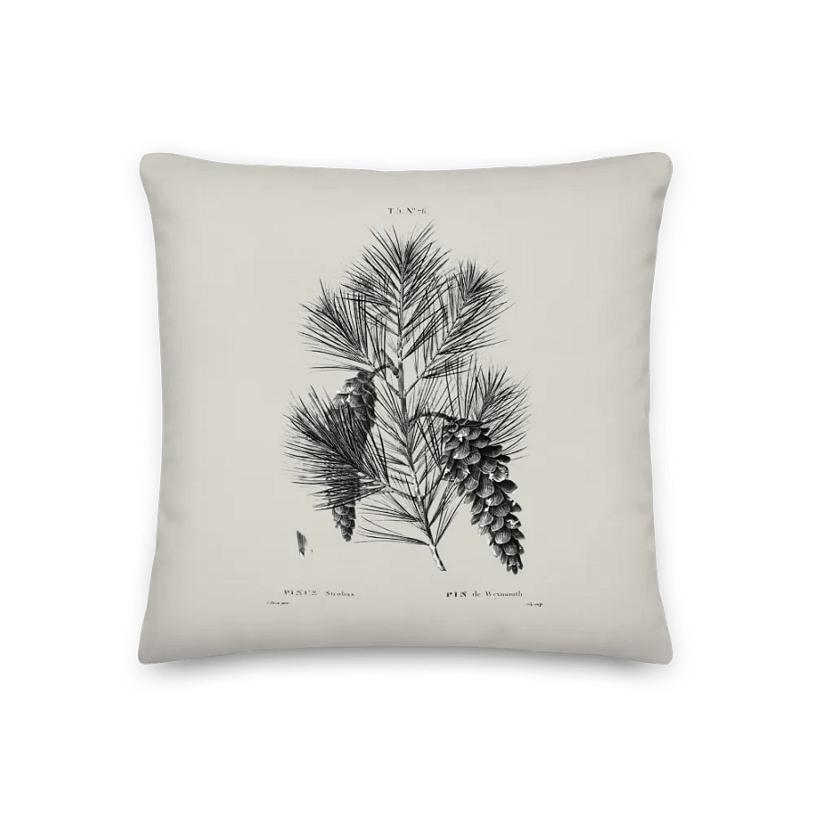 Pine Branch Paradise Premium Pillow product image (1)