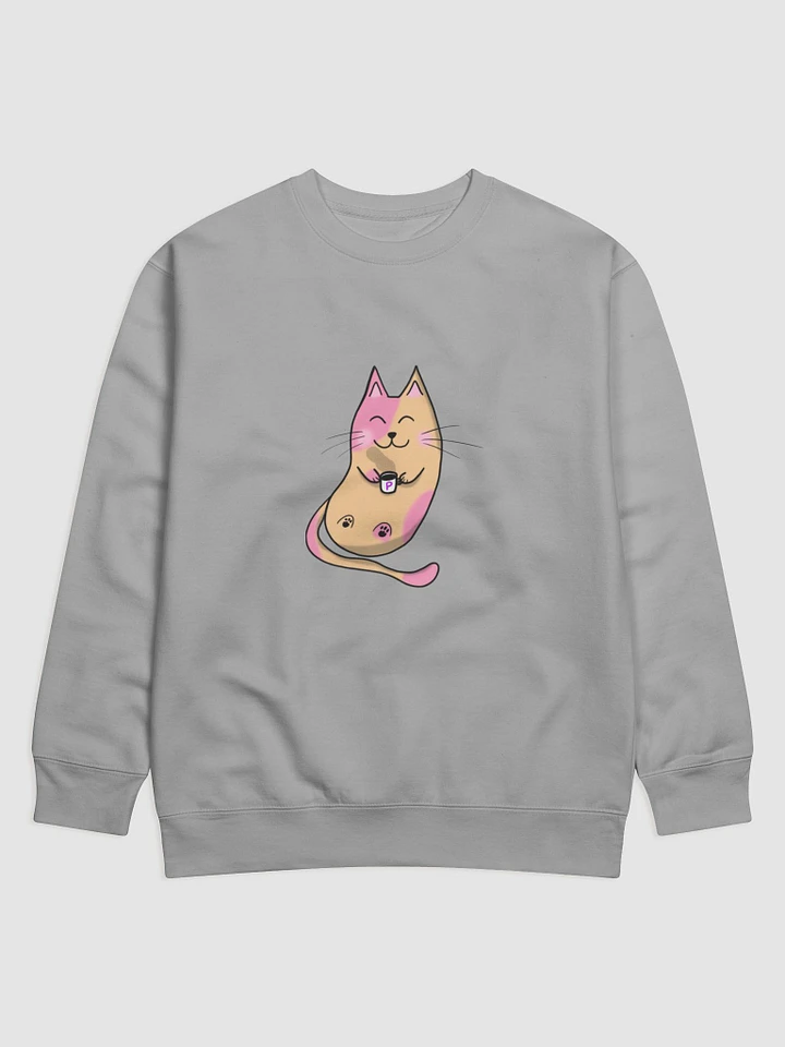 Cute Mug Cat Sweatshirt product image (3)