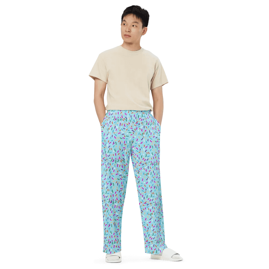 Blue Sprinkle Wide Pant product image (6)