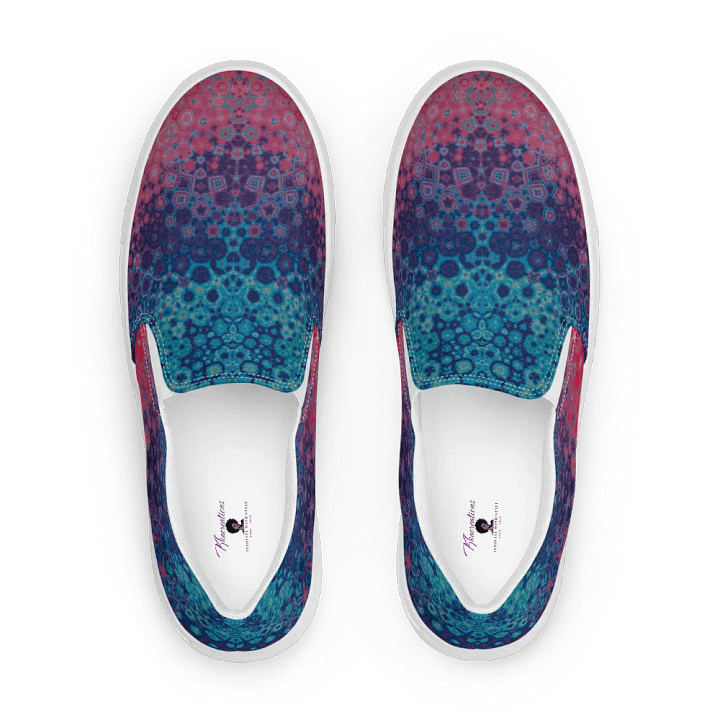 Kaleidoscopic Harmony Slip-Ons product image (1)