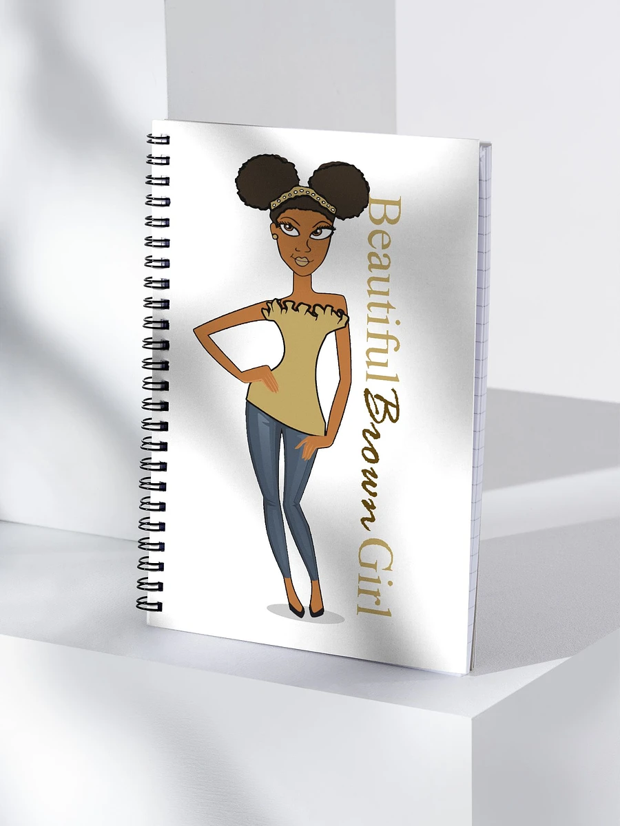 Beautiful Brown Girl Notebook product image (3)