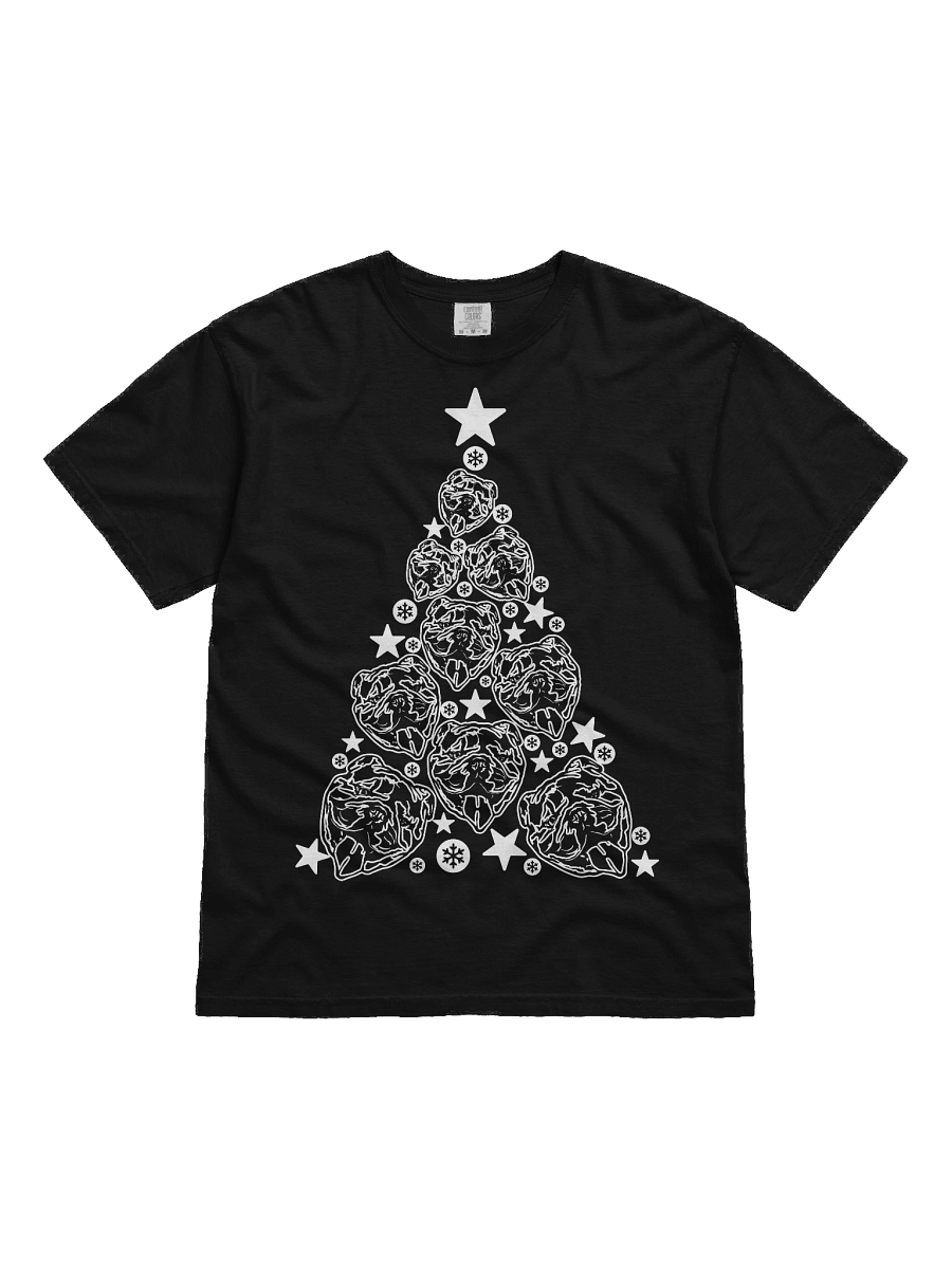 English Bulldog(2) Christmas Tree T-Shirt product image (5)