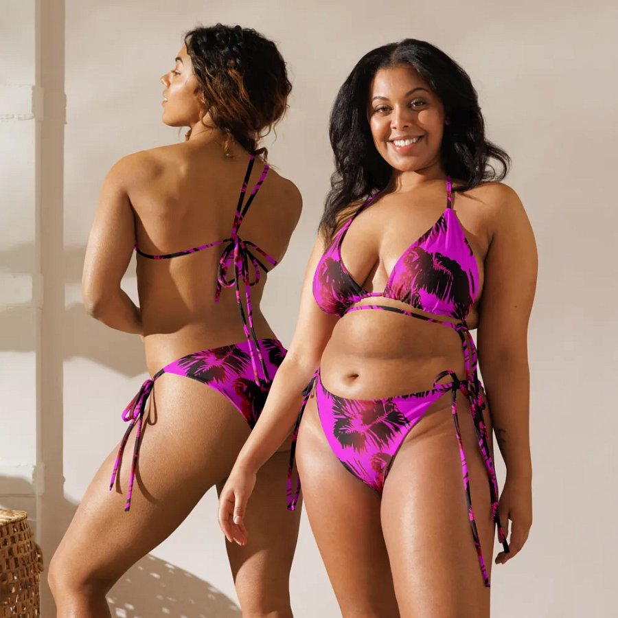 Pink Shade Bikini Set product image (10)