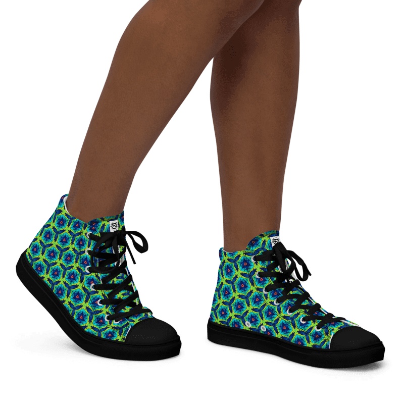 Pattern Printed Retro PF High Tops product image (3)