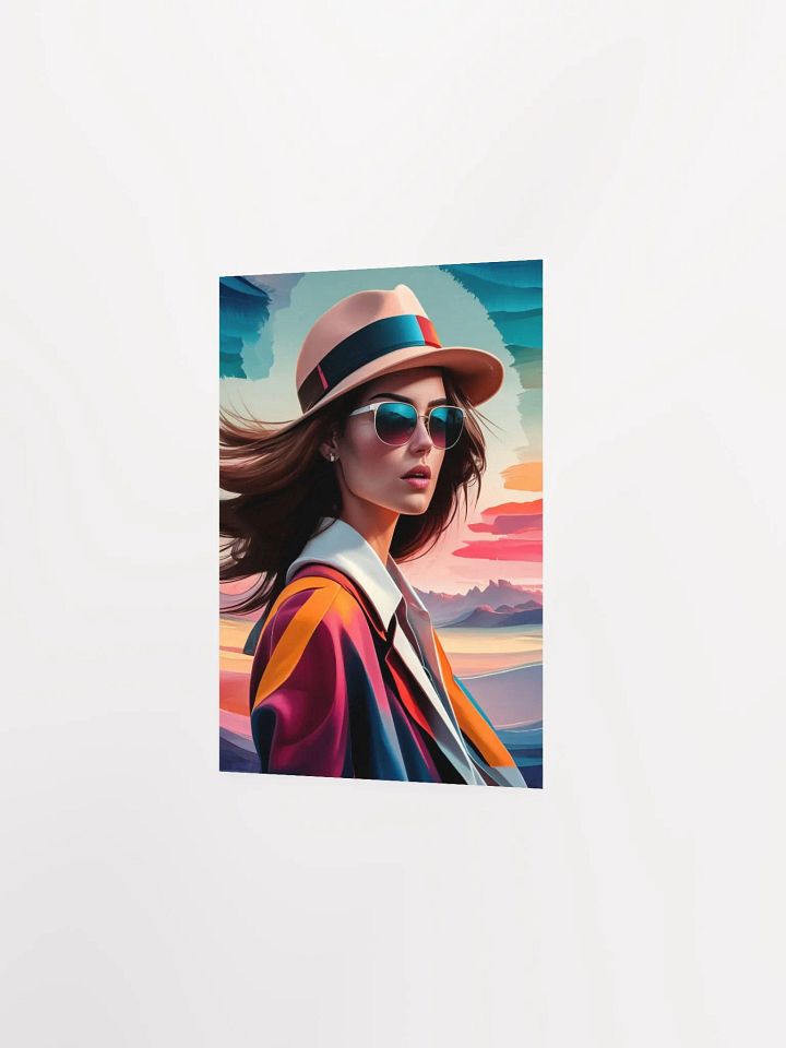 Abstract illustration of a Woman Poster - 12 product image (6)