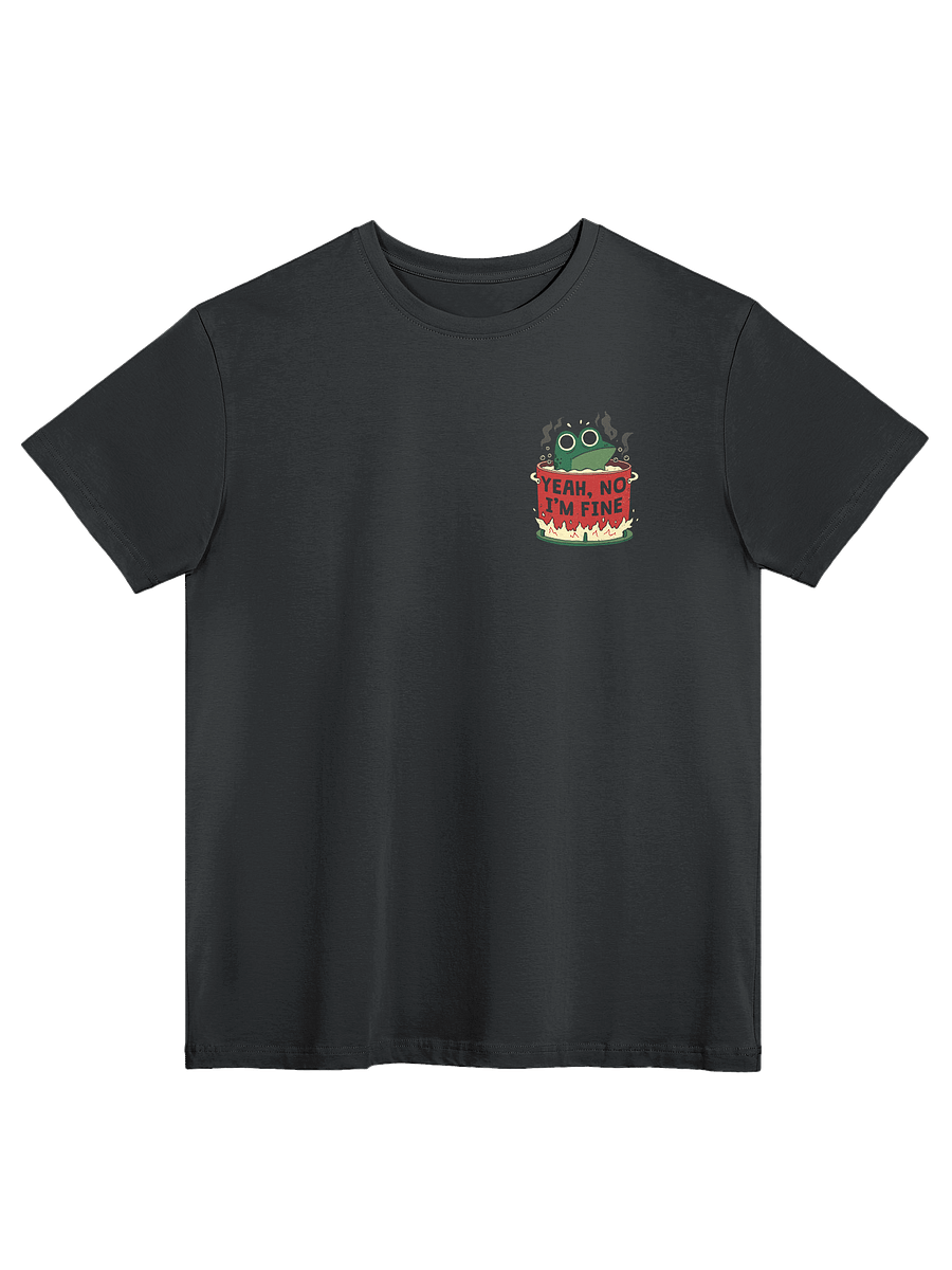 Yeah No, I'm Fine Frog - Tee product image (1)