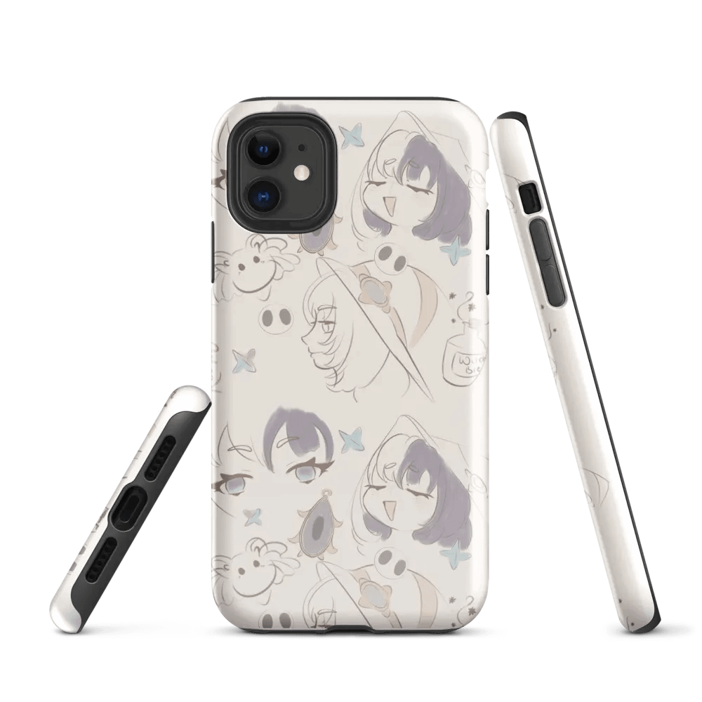 Aurora Sketch Iphone Case product image (1)