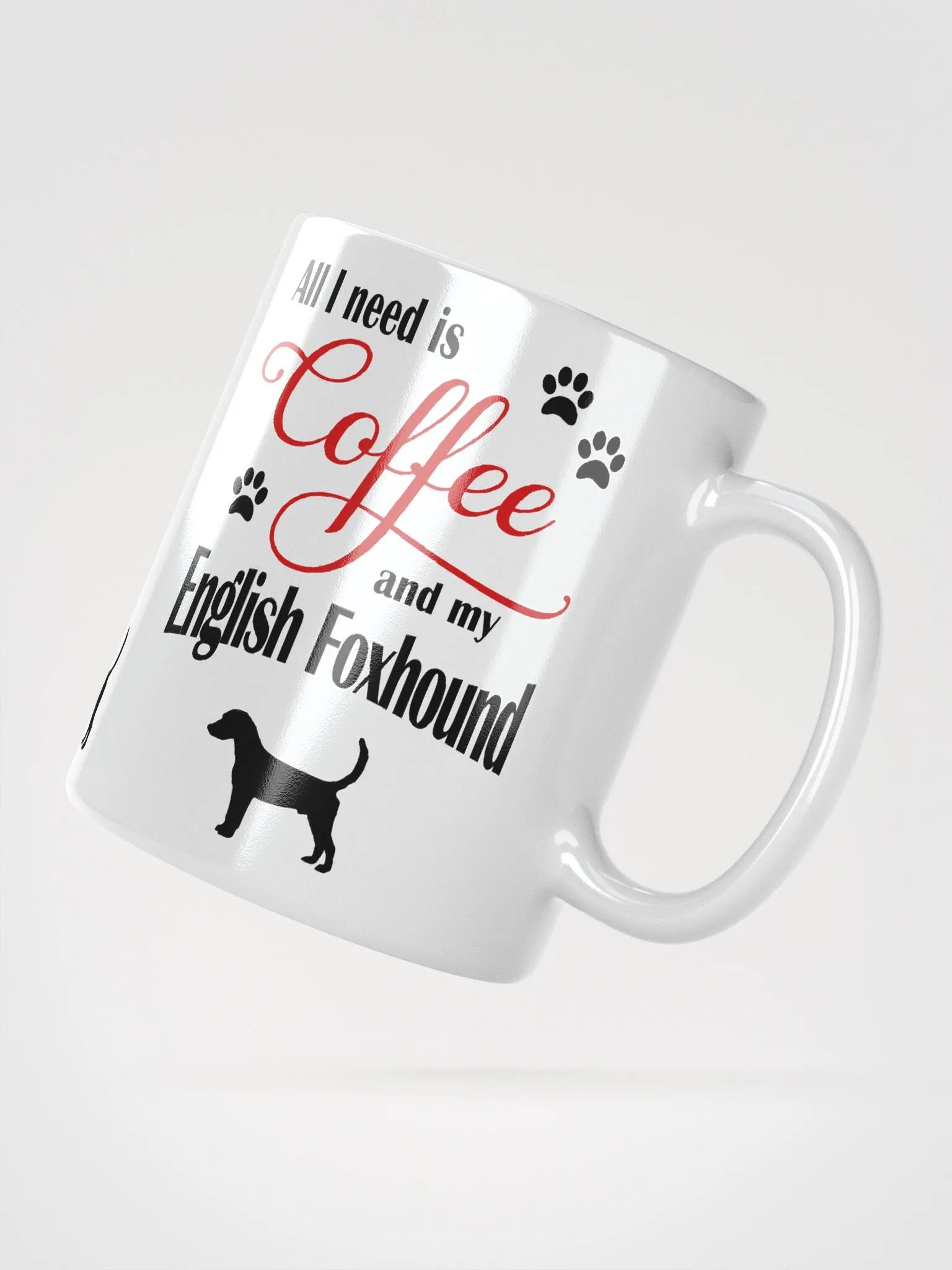 Coffee and my English Foxhound Mug product image (2)