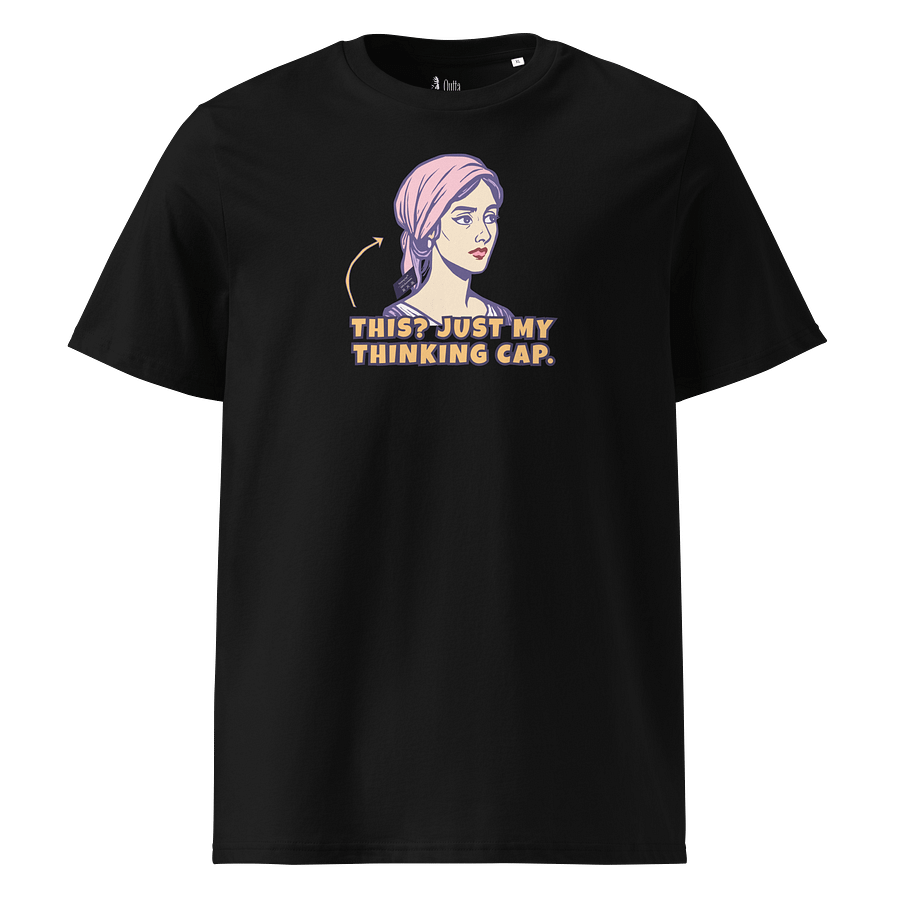 Thinking Cap Humor - Unisex Organic Tee product image (1)