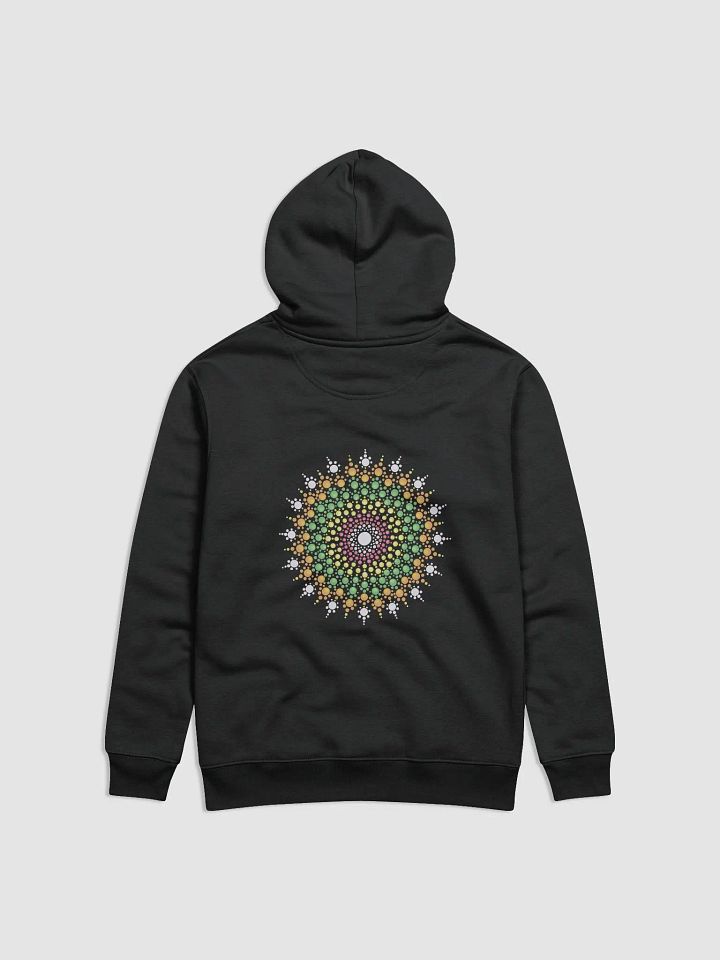 Pastel Dot Mandala Unisex Eco Hoodie product image (2)