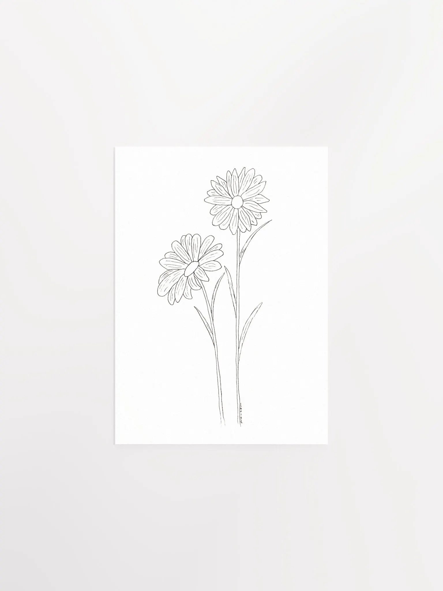 Whimsical Daisy Dreams Poster product image (1)