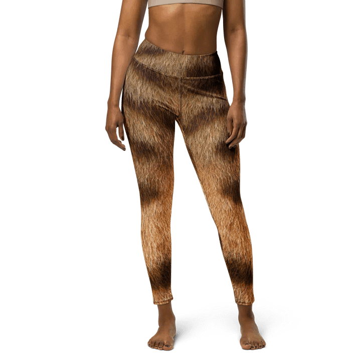 F1 Savannah Cat Yoga Leggings product image (1)