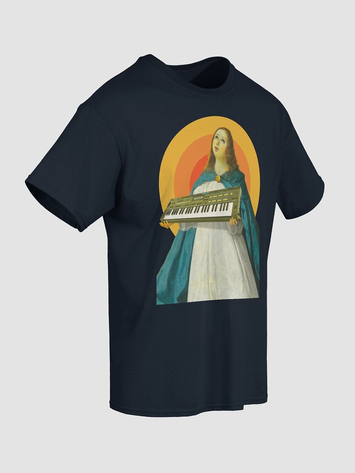 Immaculate conCZeption, Casio cz-101 classic synth Tribute by Frank Fonik, Techno EDM Unisex t-shirt product image (1)