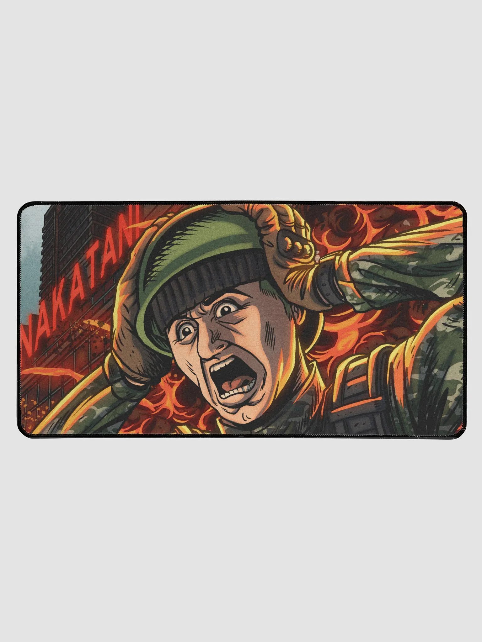 'Ground Zero' Desk Mat (15.5" x 31.5") product image (1)