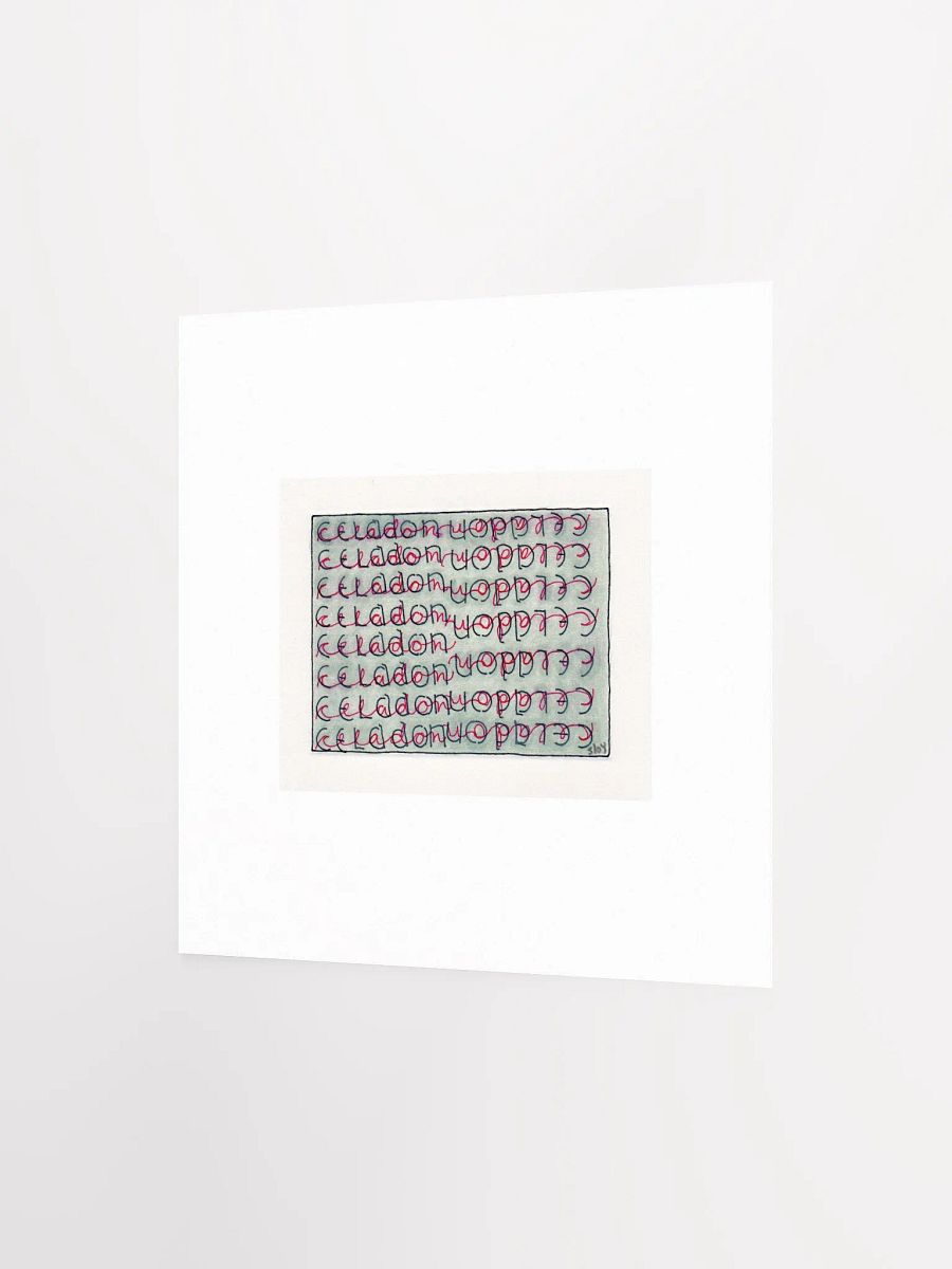 Celedon Panel Card Print product image (3)