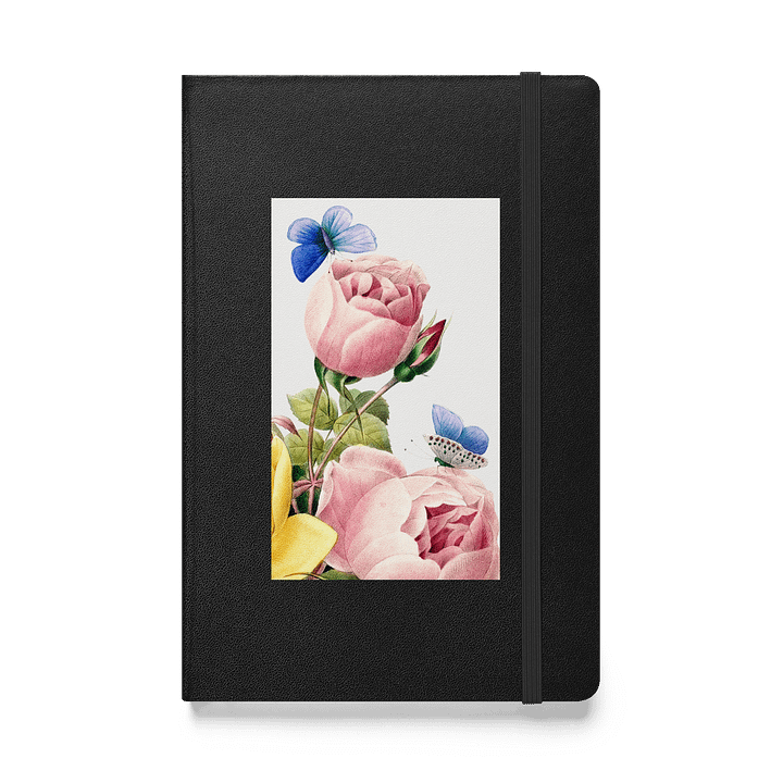 Roses & Butterflies Hardcover Journal product image (1)