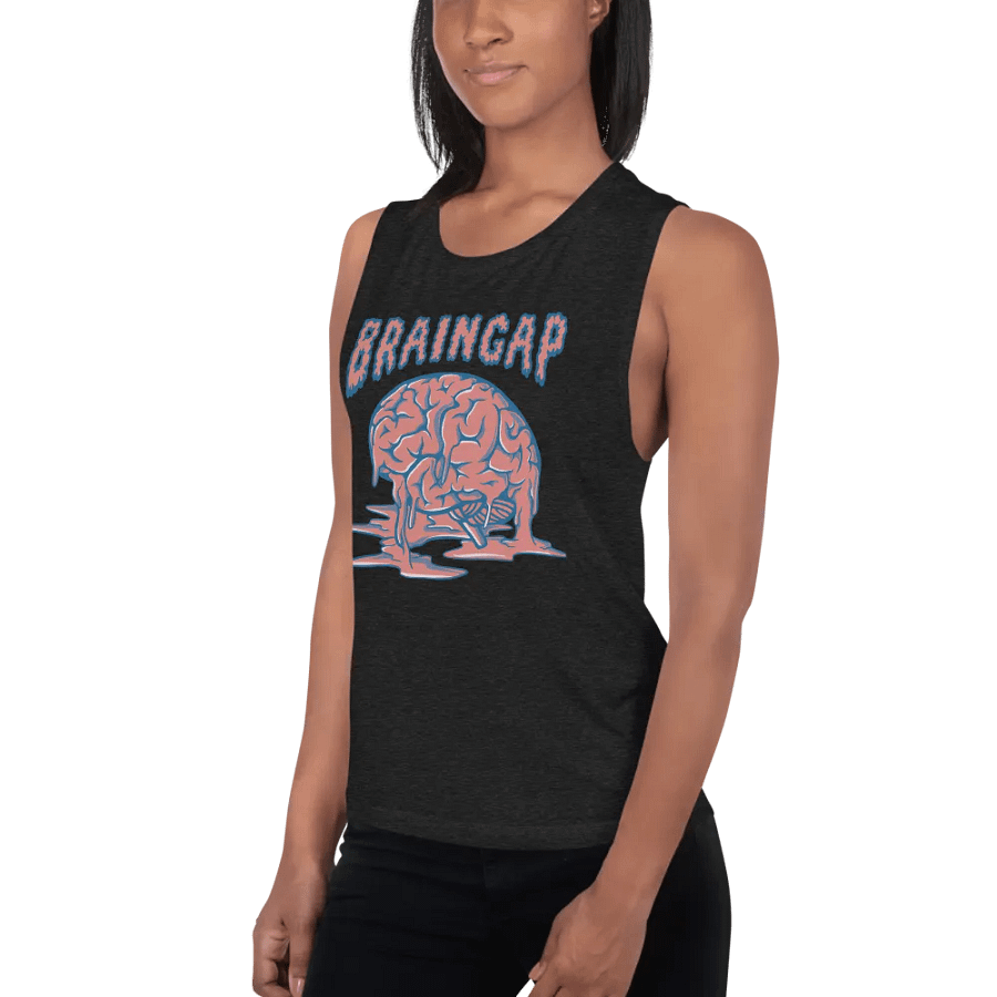 Braingap Drip Women's Muscle Tank product image (3)