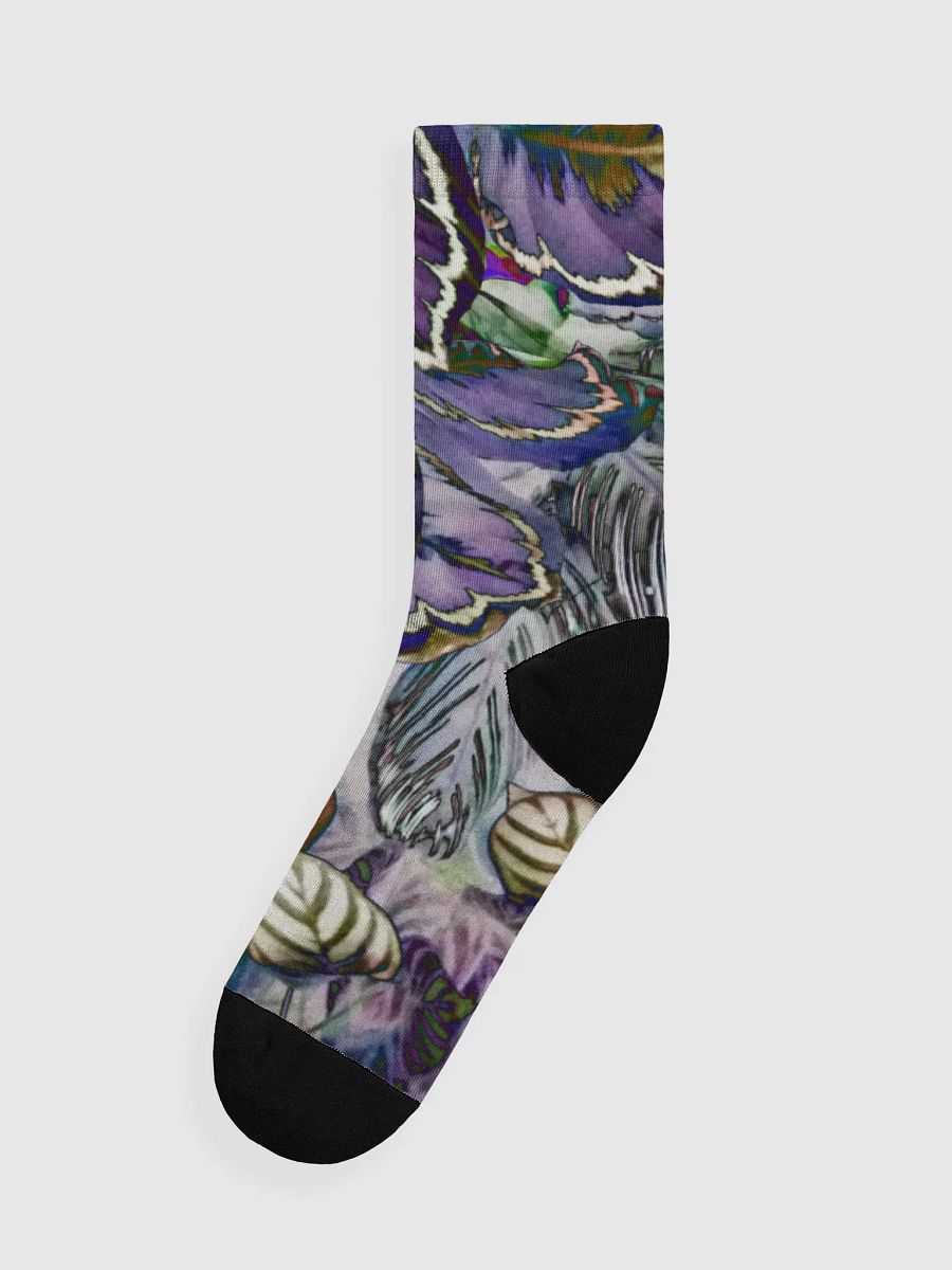 Purple Leaves Socks product image (1)