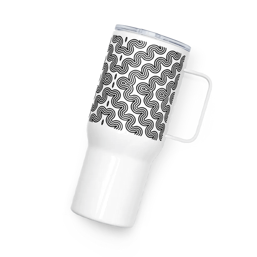 Monochrome Maze 25 oz Travel Mug product image (12)