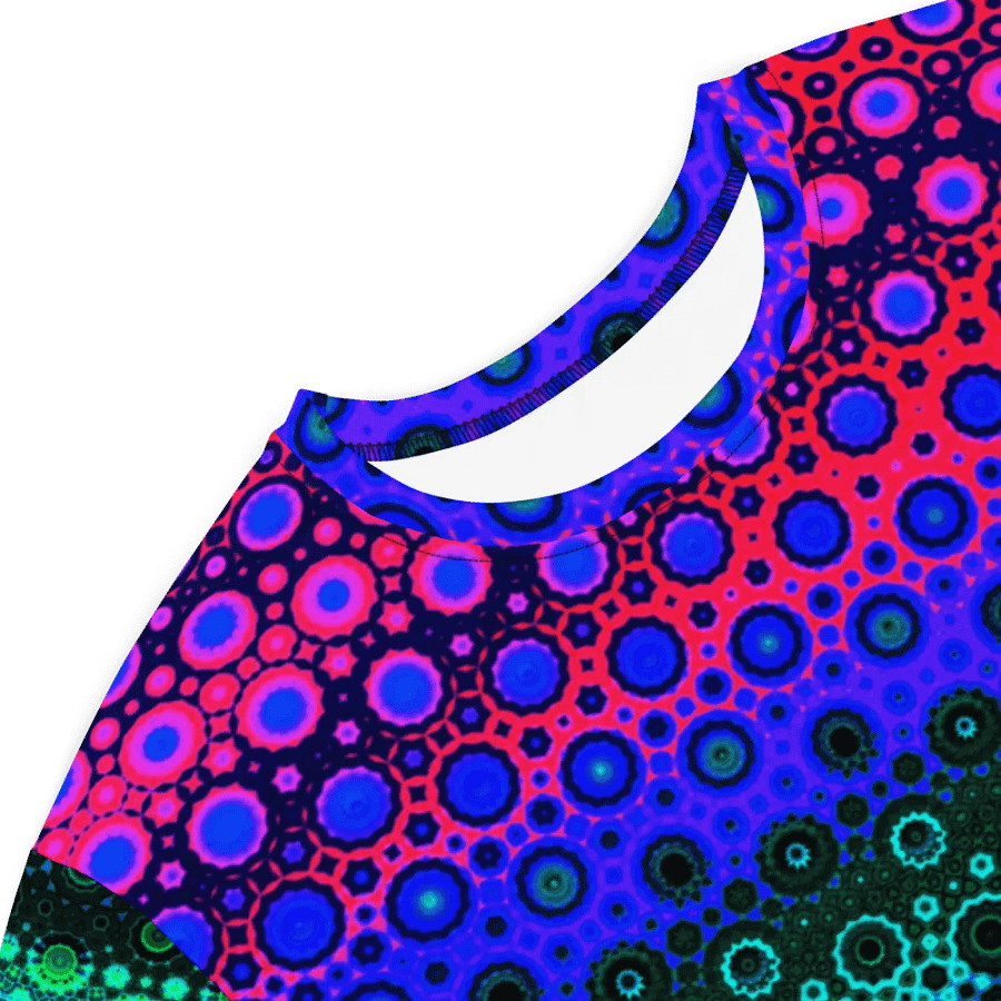 Abstract Multicoloured Pattern T Shirt Dress product image (4)