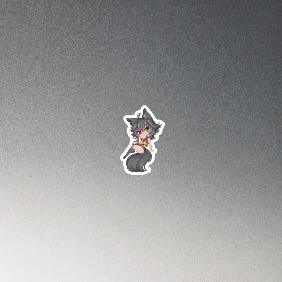 WolfcatRisi Broody Chibi Magnet product image (4)