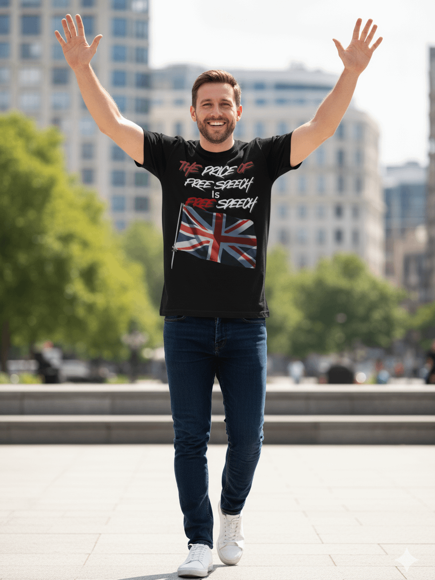 Union Jack Free Speech Tee product image (1)