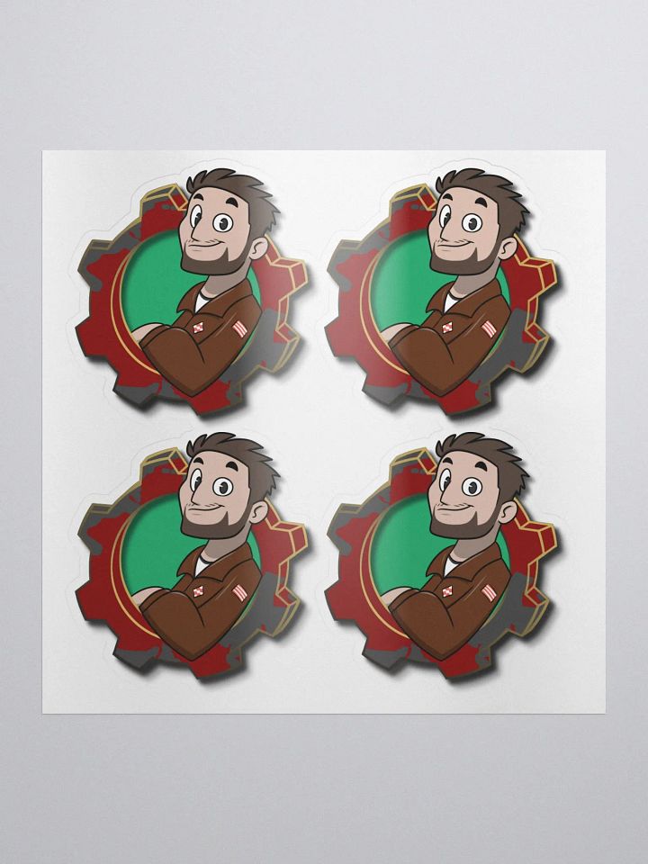 Steve Of Warr New Logo Stickers product image (1)