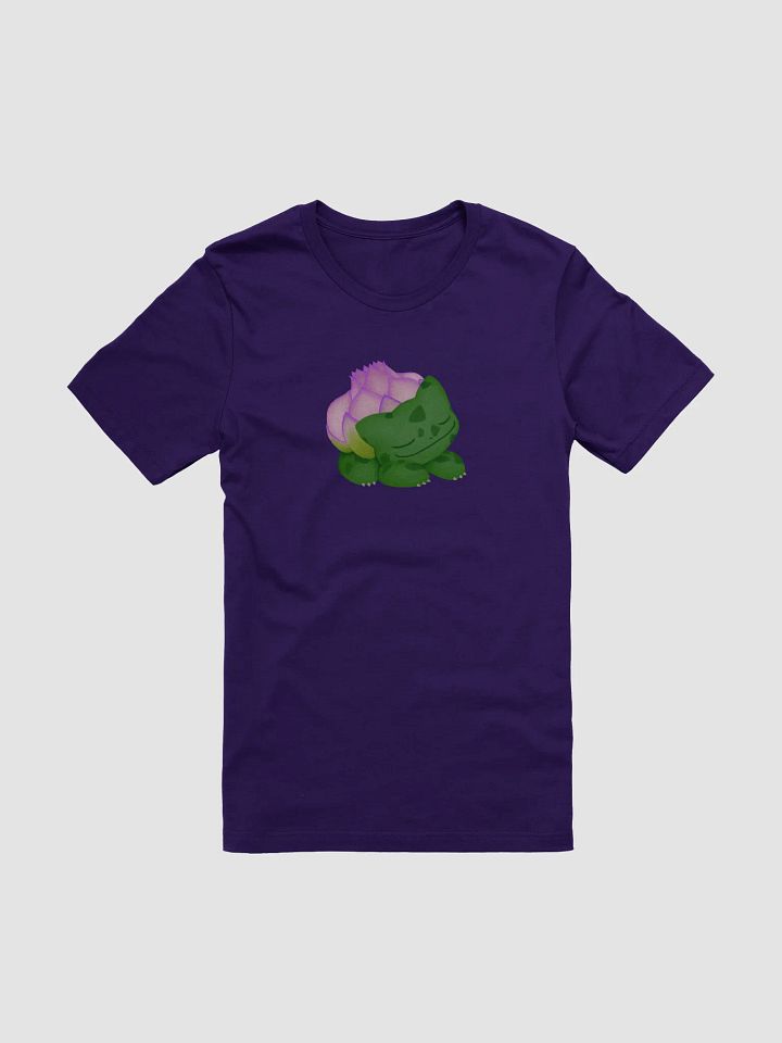 Lotus Frog T-Shirt (Purple) product image (1)
