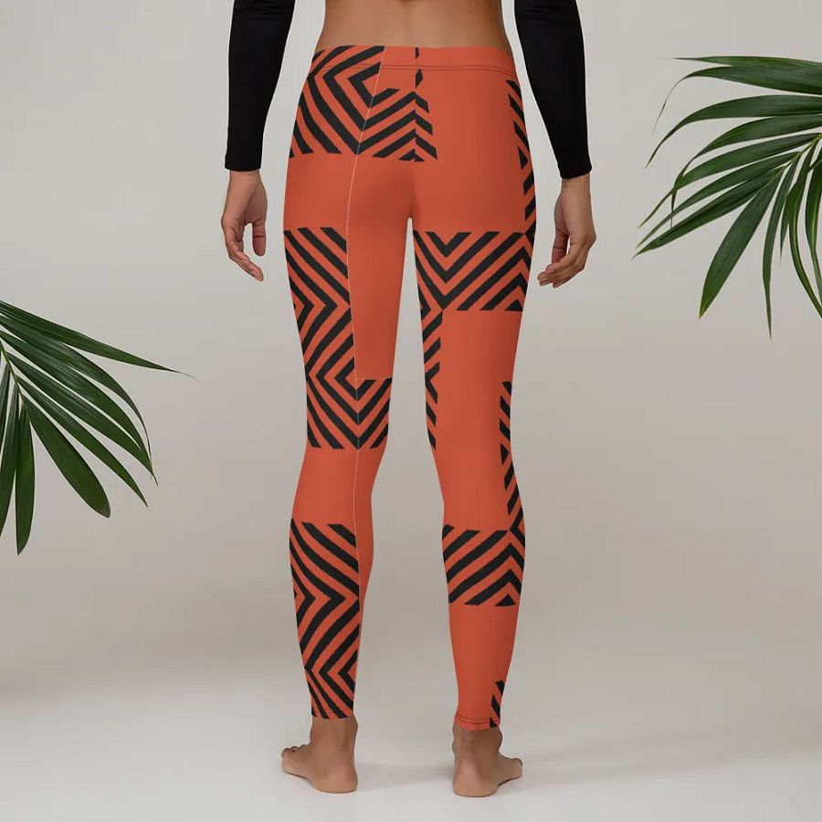 Chevron Chic All-Over Print Leggings product image (4)