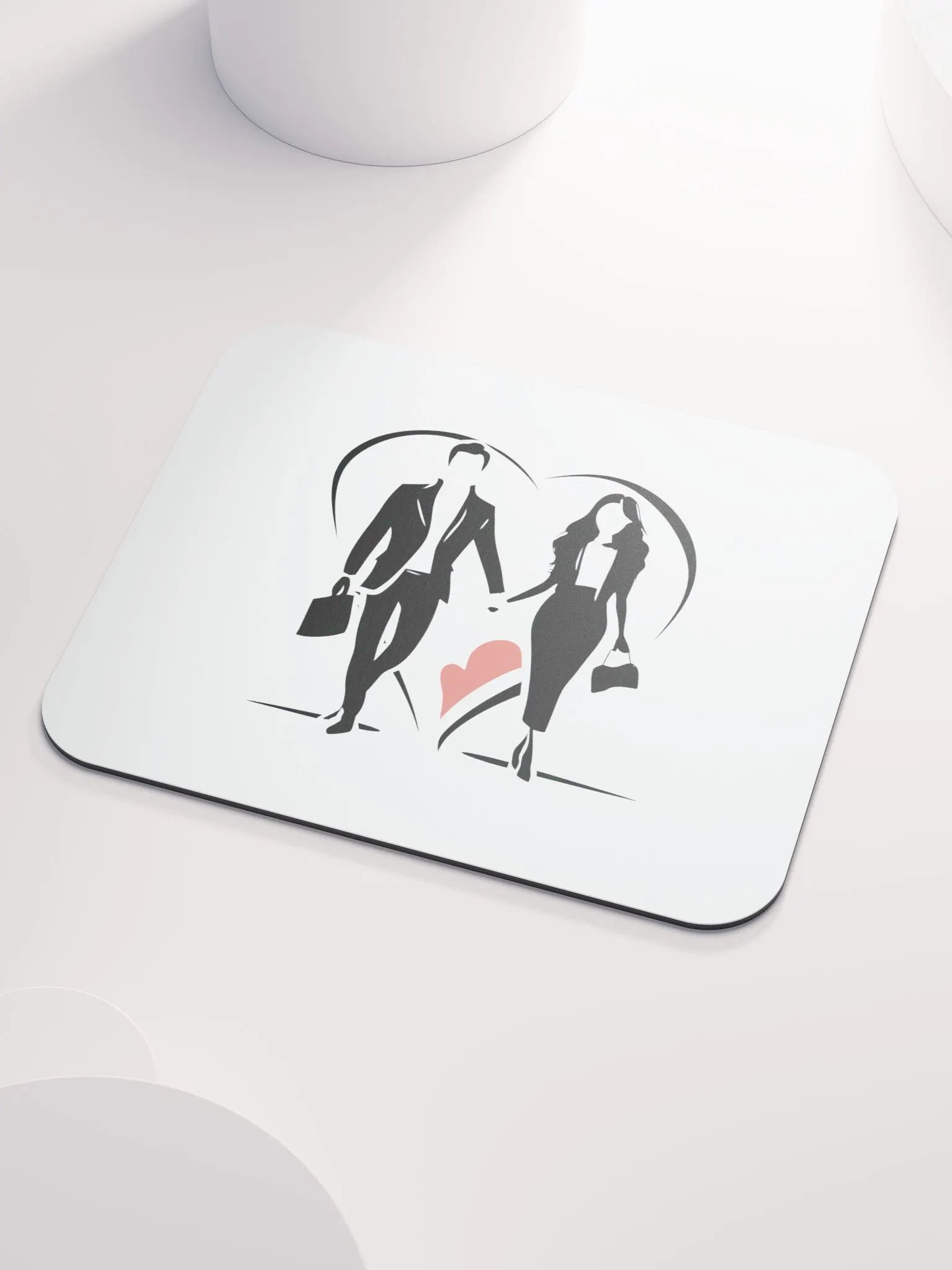 Modern Love Logo Mouse Pad product image (3)
