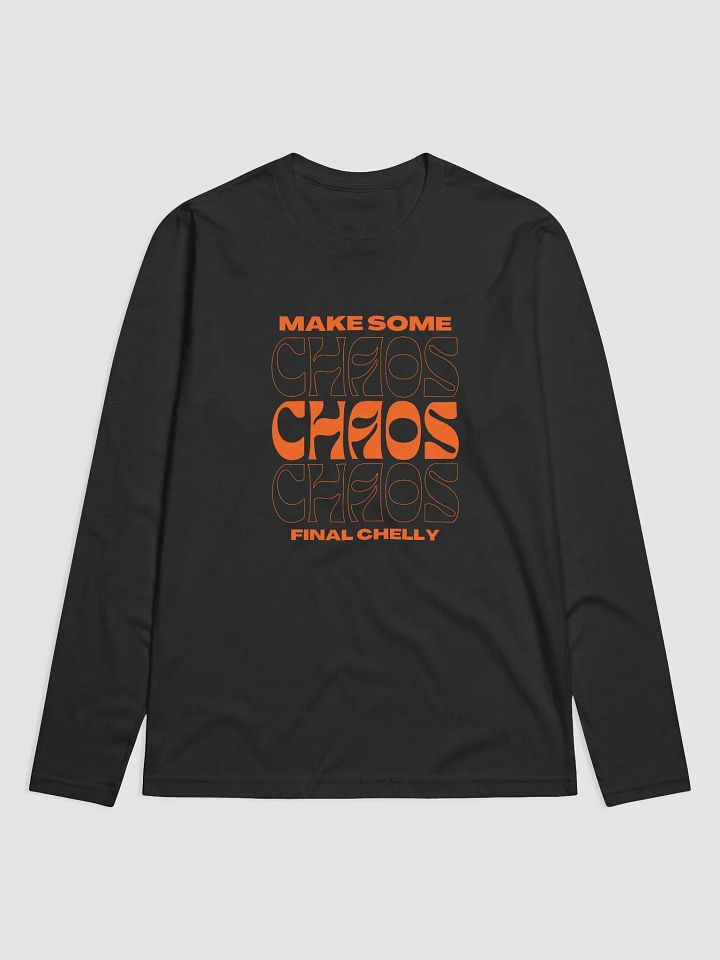 Make Some Chaos Premium Fitted Printed Long Sleeve product image (1)
