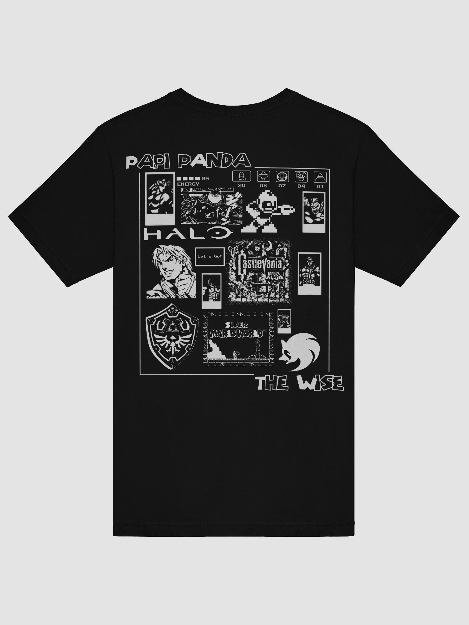 Panda with Back Design Shirt product image (6)