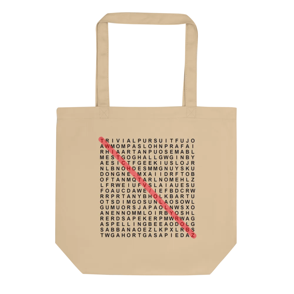 Puzzles & Gameshows Wordsearch Tote Bag product image (2)