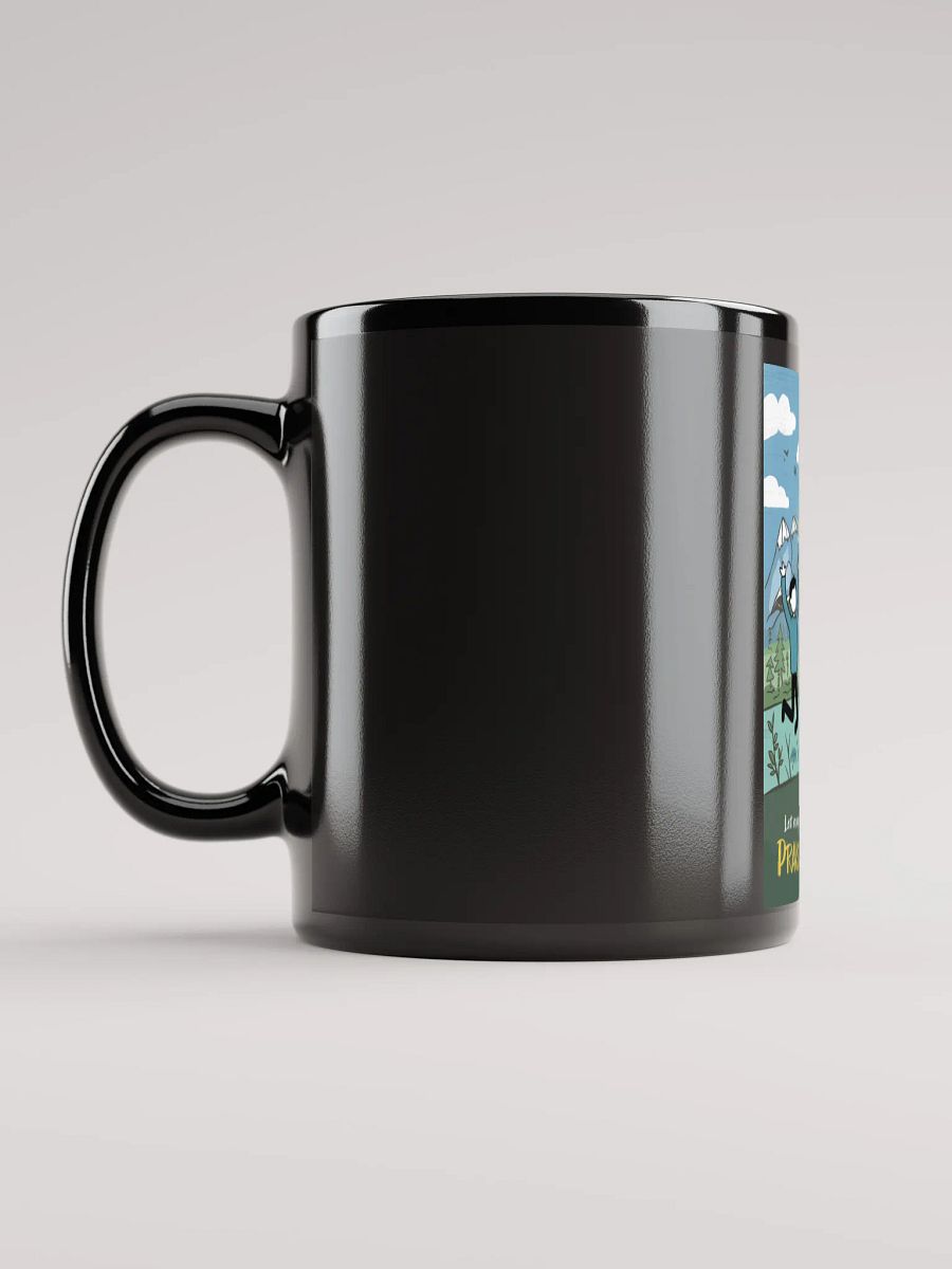 Black Praise the Lord Glossy Mug product image (6)