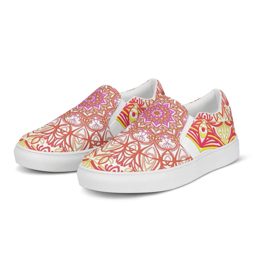 Mandala Magic Women's Slip-On Shoes product image (8)