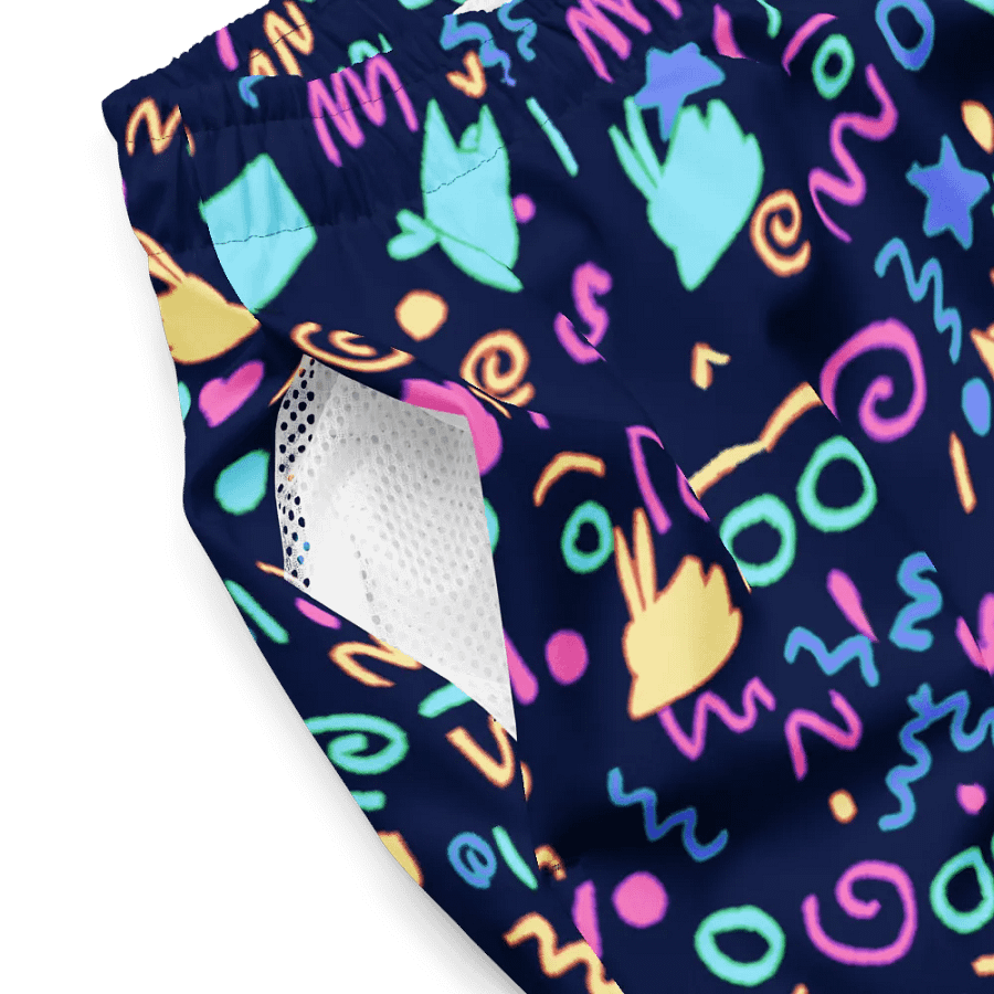 Arcade vibes swim trunks product image (5)