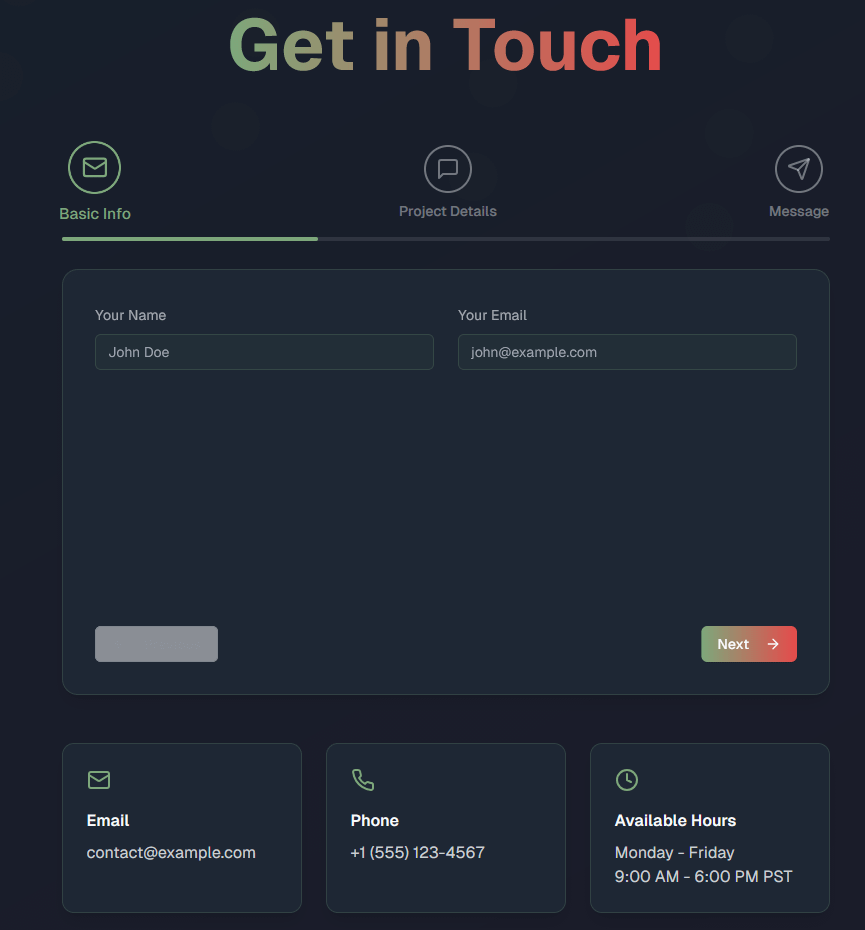 Next.js 15 Portfolio Template product image (4)