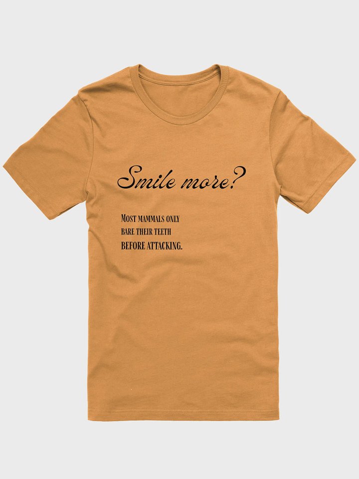 "Smile" Feminist Teeth-Baring Tee product image (1)