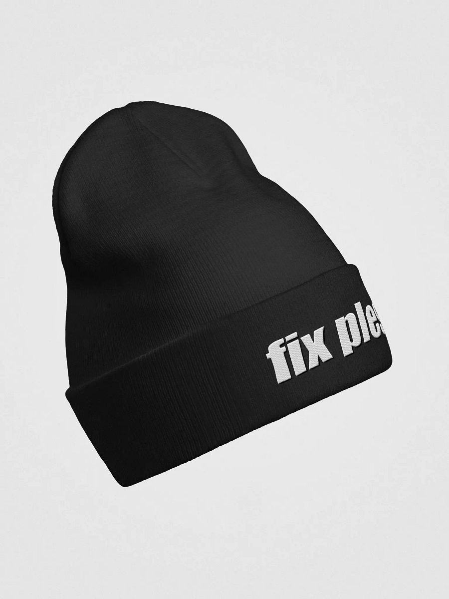 "fix plese" beanie product image (6)