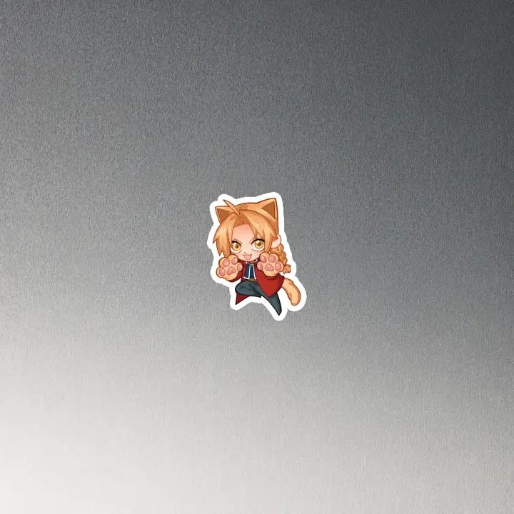 Edward Kitty Magnet product image (2)