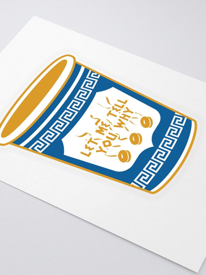 Let Me Tell You Why Coffee Sticker product image (2)