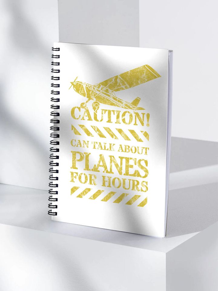 Talk about Planes - Cessna- Spiral Notebook product image (1)
