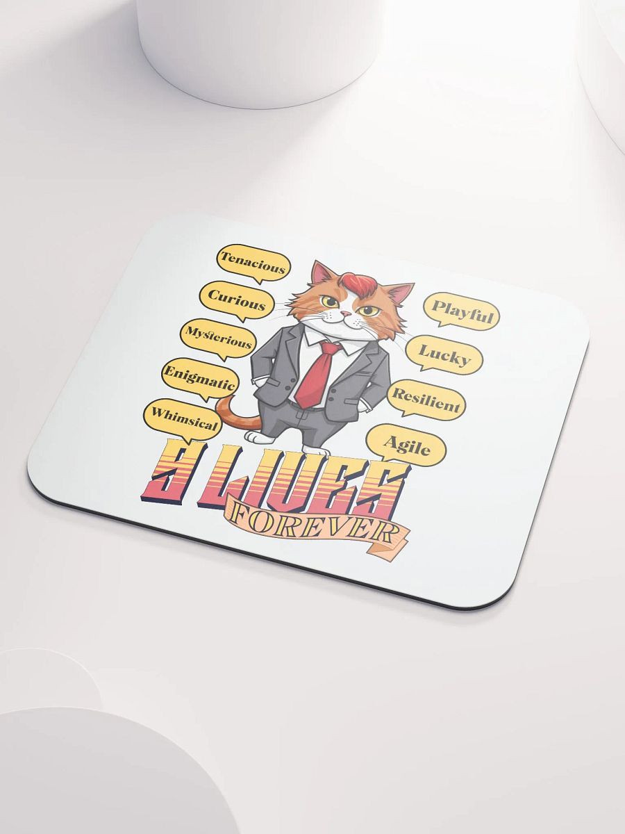 9 Lives Forever Business Mouse Pad product image (3)