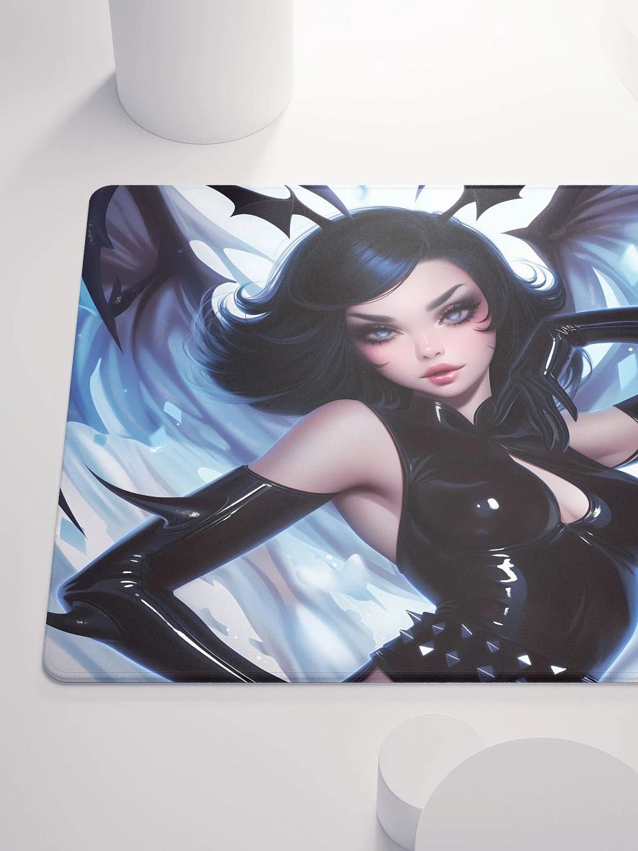 Demon Girl in Pin-up style, digital art, fantasy art product image (6)