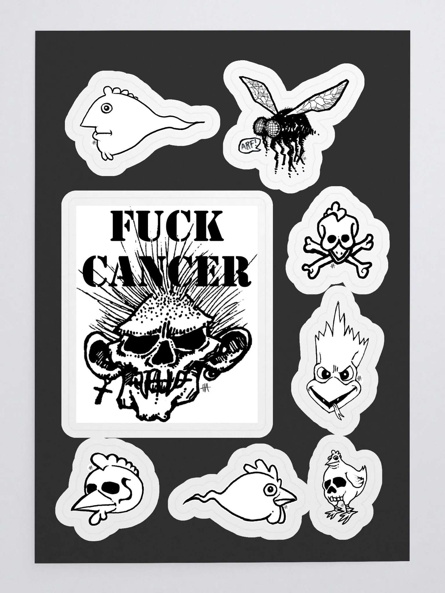 Haddock | Slaps Sticker Sheet product image (3)