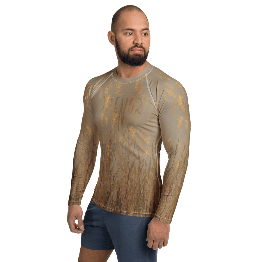 DRENGR Weeds Tan Long Rash Guard product image (3)