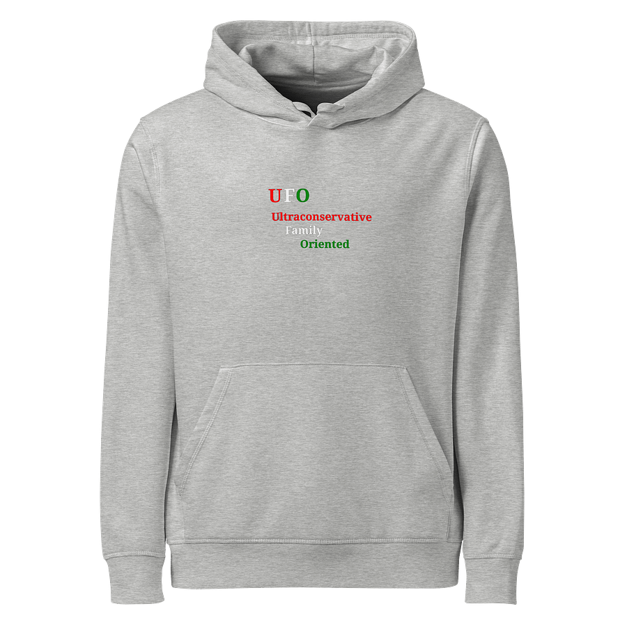 UFO Ultraconservative Family Oriented Hoodie product image (1)