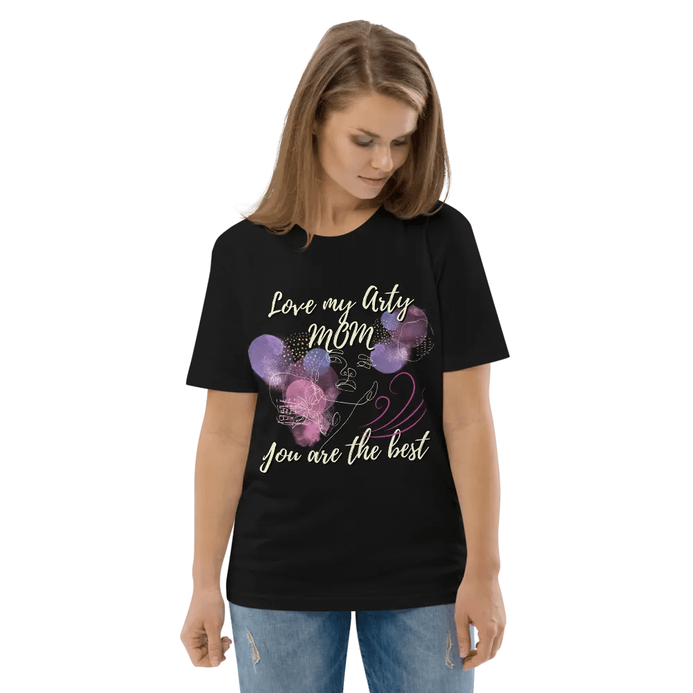 Womens t shirt ' Love my Arty Mom