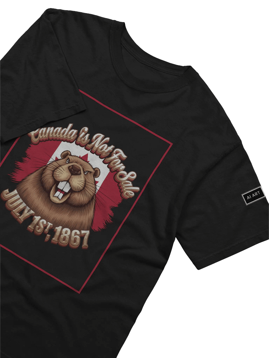 "CANADA IS NOT FOR SALE" 100% cotton T-shirt product image (7)