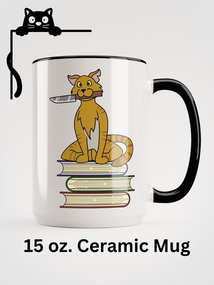 Don't Touch My Books - 15oz. Cat Mug product image (1)
